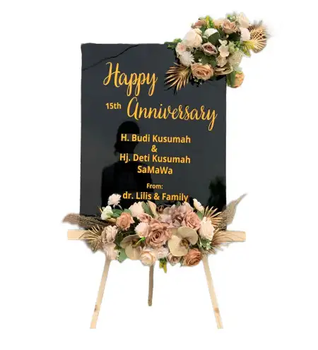 Papan Bunga Akrilik Mundeh Kangin